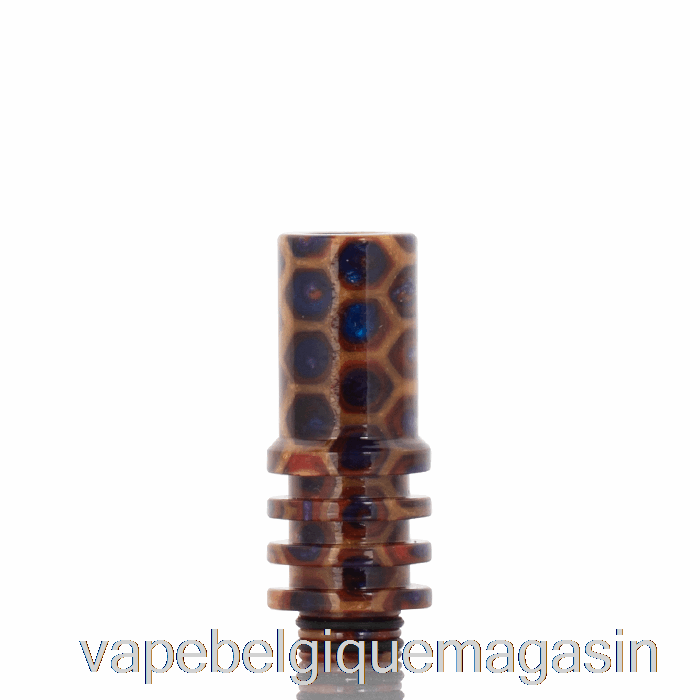 Vape Juice 510 Cheminée Drip Tip En Peau De Serpent Rouge
